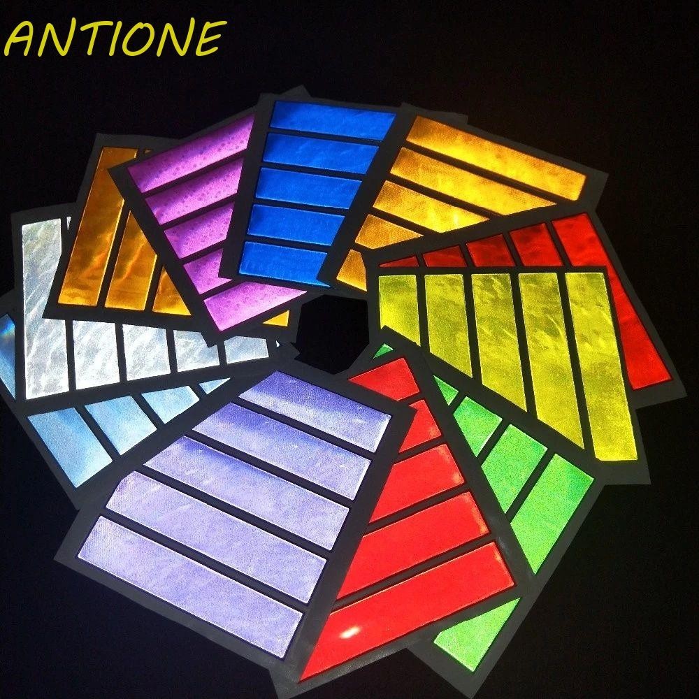 ANTIONE Reflective Sticker Night Reflective Safety Use Decal Sticker ...