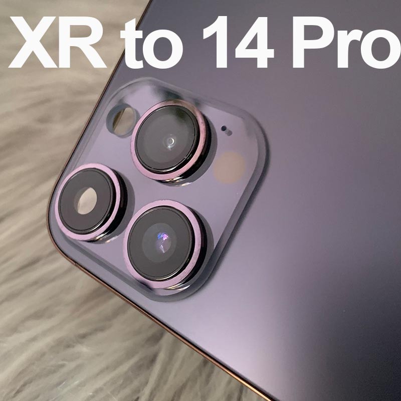 DIY BackDiy XR housing like to 14 Pro Chassis,XR Convert to 14pro ...