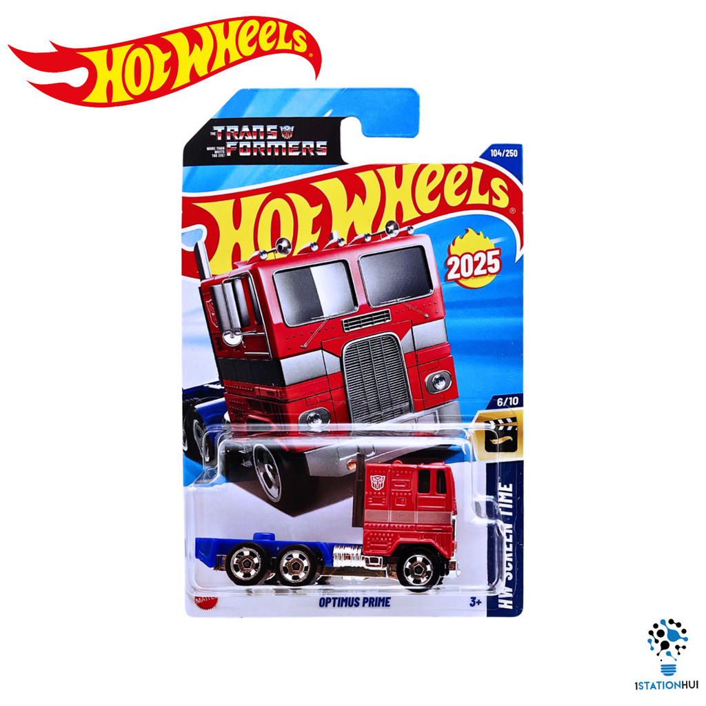Hot Wheels 🇺🇸 Transformers Optimus Prime - HW Screen Time 2025 6/10 - Jeux & Jouets
