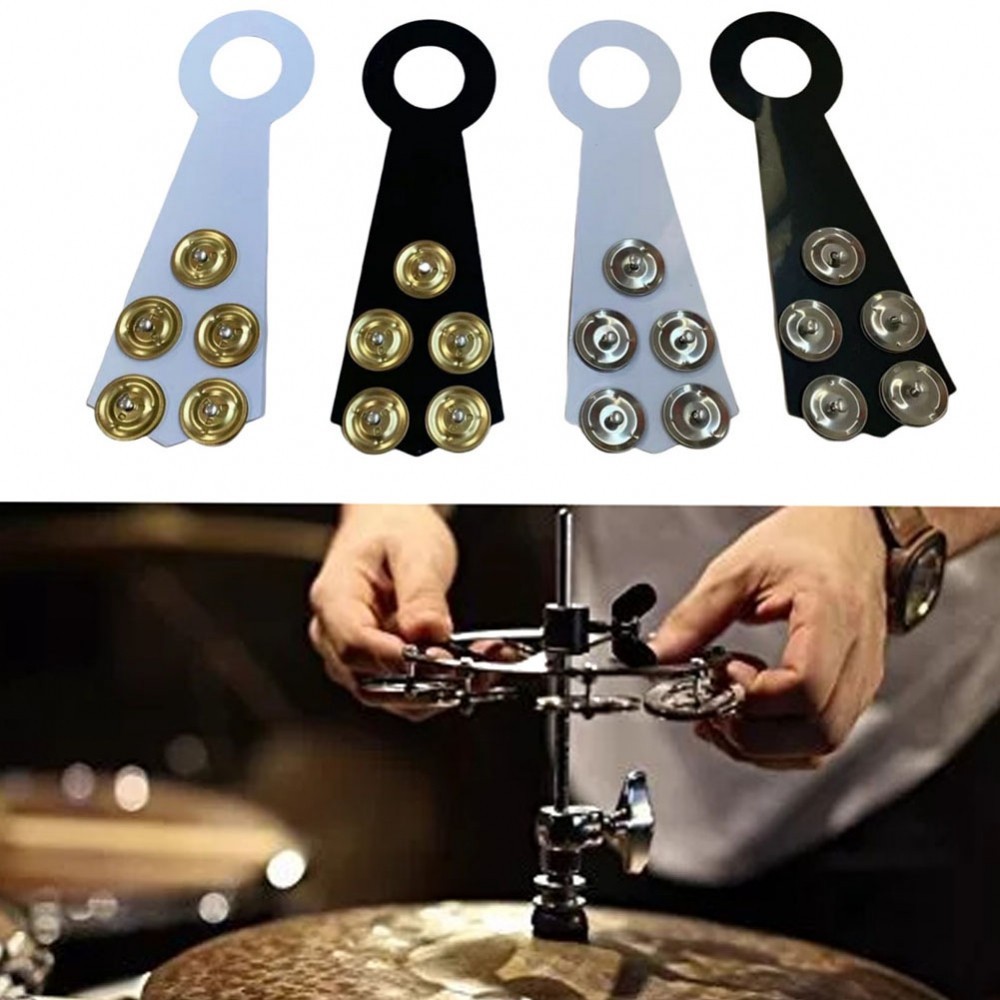 Professional Hi Hat Tambourine Iron Steel Bells for Percussion ...