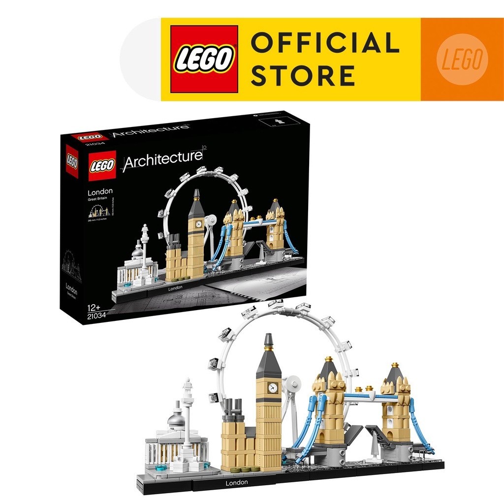 LEGO Architecture 21034 London 468 Pieces Construction Sets Building Set Shopee Singapore