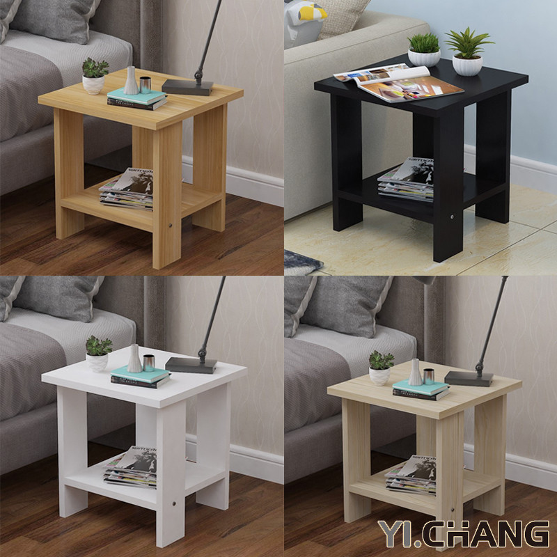 YICHANG Small Coffee Table Simple Mini Sofa Side Table Corner Table ...