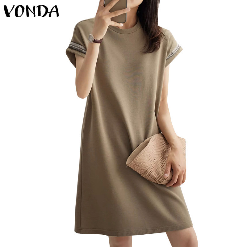 SHORT SLEEVE RIBBON DETAIL SQUARE NECK DRESS: Mauve