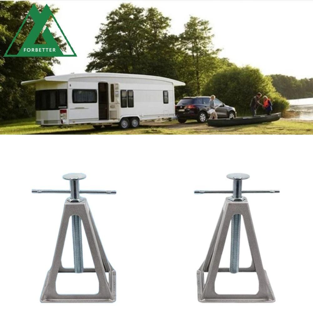 FORBETTER 2PCS RV Stabilizer Jacks, Aluminum Alloy 2 Ton Capacity