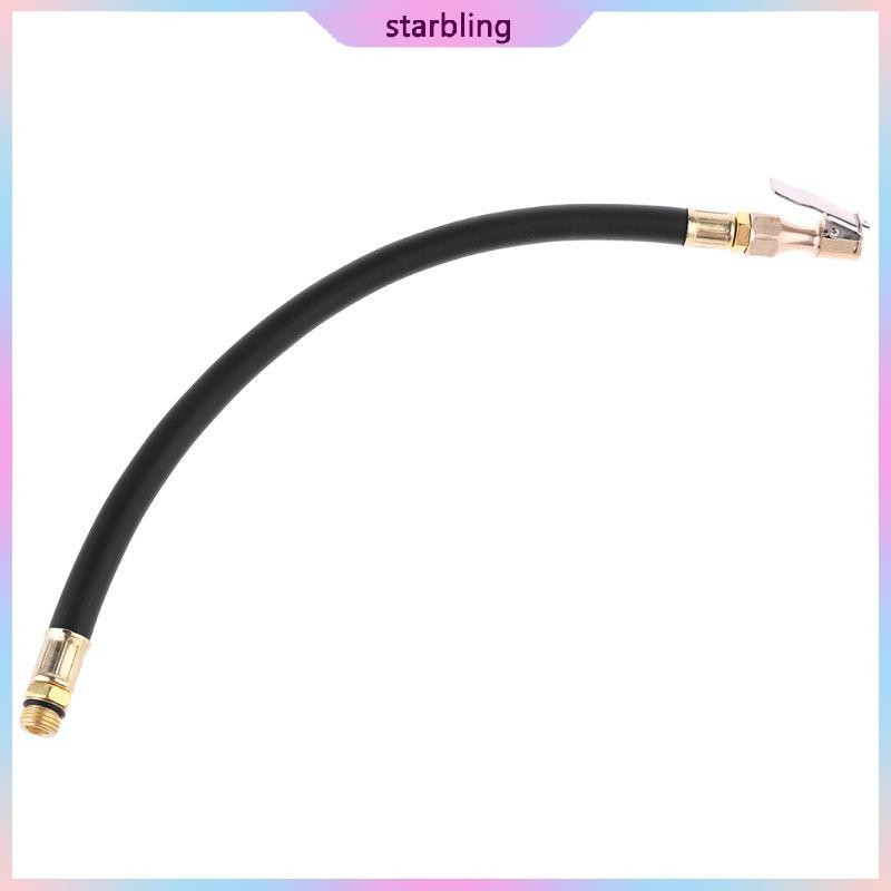 Y1UB 2-in-1 Air Inflator Hose Nozzle Dual For Head Chuck Gauge Car Tire Pressure Gun