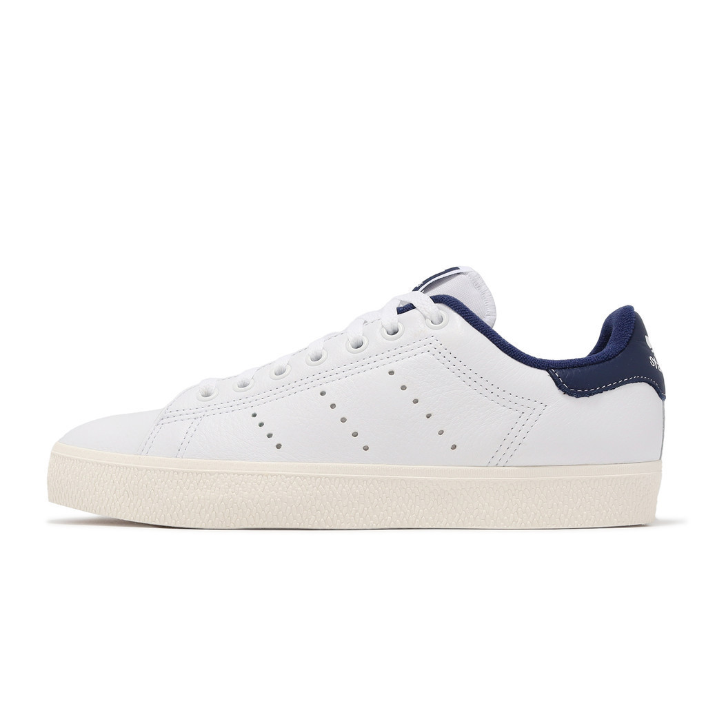 adidas Casual Shoes Stan Smith CS White Dark Blue Retro Time Cream Sole Clover Men Women ACS IG1296