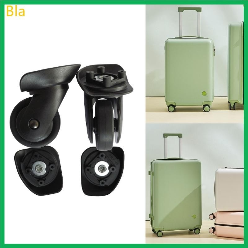 Bla 1 Pair Trolley Caster Suitcase Replacement Parts Luggage Box Wheels ...