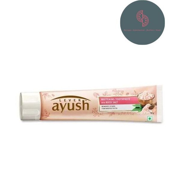 Lever Ayush Whitening Rock Natural Ayurvedic Salt Toothpaste 150g ...