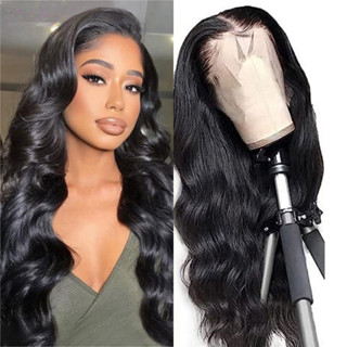 AT Front Lace Wig European and American Fashion Long Curly Hair