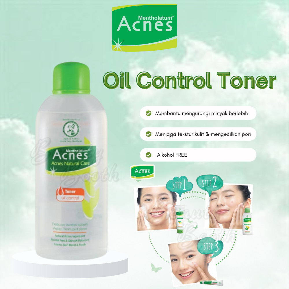 Acnes Oil Control Toner 110ml / Merah Jingga Official - Gambar 3
