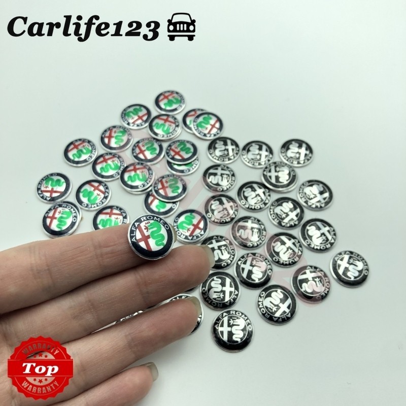 Alfa Romeo Giulia Stelvio Car Remote Control Key Sticker Decorative ...