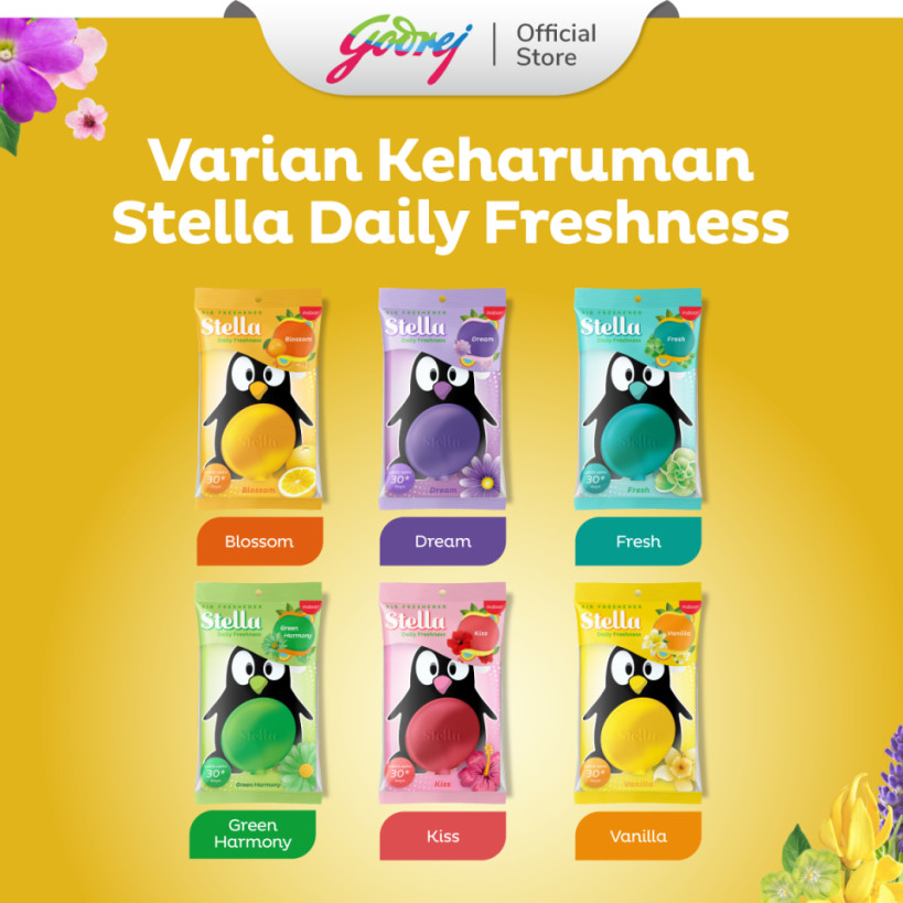 Stella Daily Freshness Indoor Vanilla 7ml x 2 pcs - Pengharum Ruangan - Gambar 3