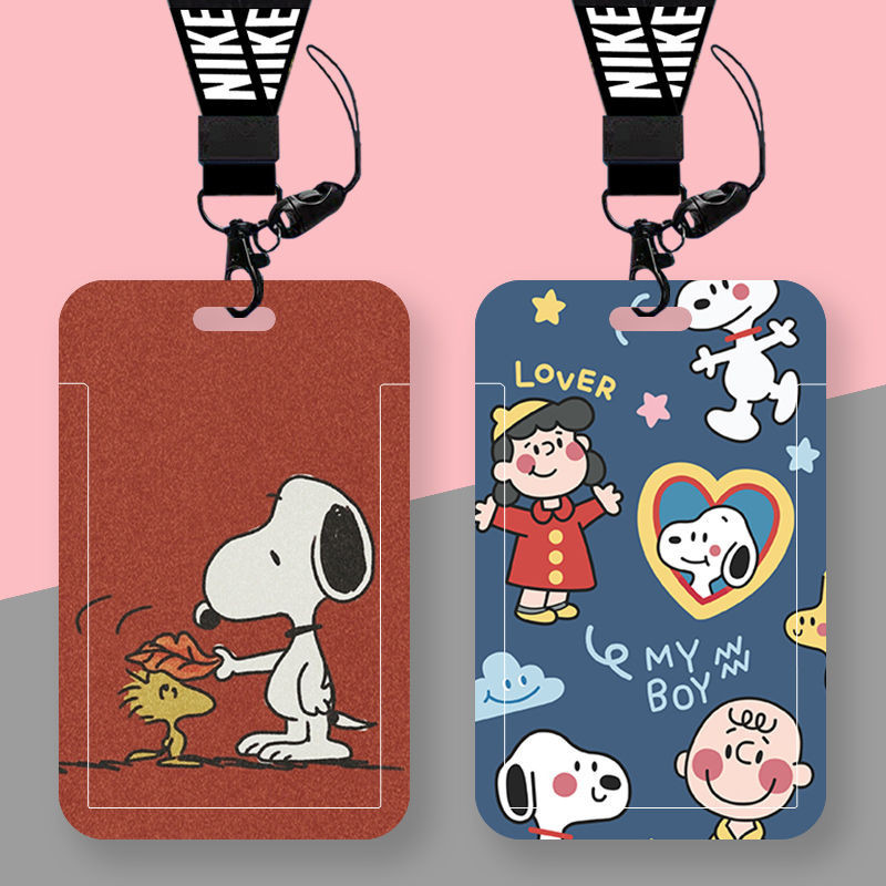 Snoopy Card Holder Subway Bus Card Holder Water Card Food Card Campus ...