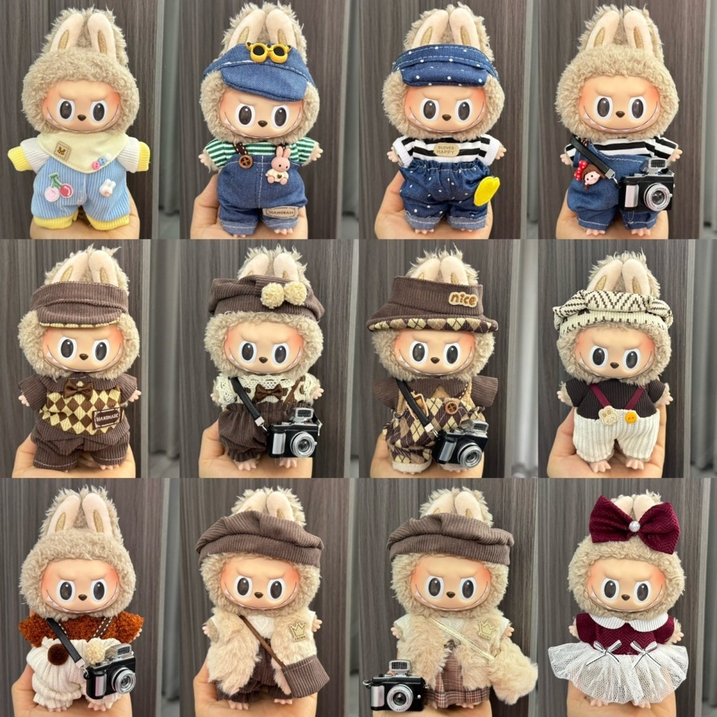 Official[95%Positive Rate]labubu Sitting Party Doll Clothes Generation ...