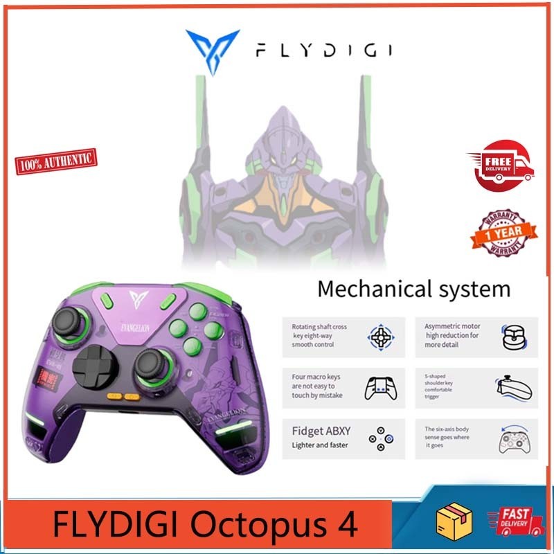 Flydigi apex 4 EVA Joint Power Feedback Elite Game Controller Xbox Elite  Controller Mobile PC Edition Steam Controller Wireless Switch Bluetooth ...