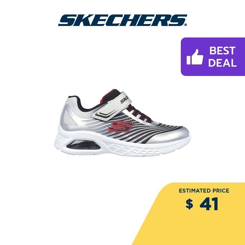 Skechers Boys Microspec Max II Shoes 403930L SLBK Shopee Singapore