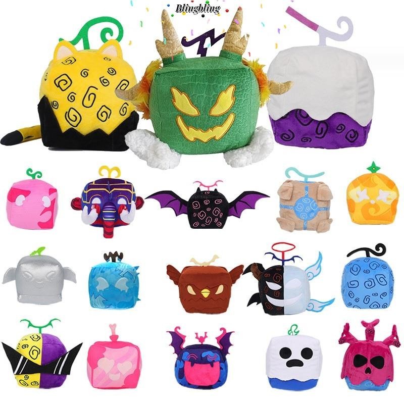 Roblox Blox Fruit Plushie Toy Spirit Dragon Control Bloxfruit Cartoon ...