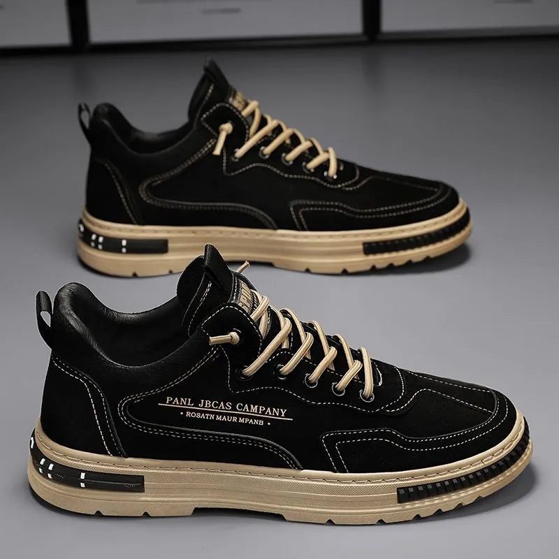Men Shoes Waterproof Dirt-Resistant Overalls New Style Anti-Slip Wear ...