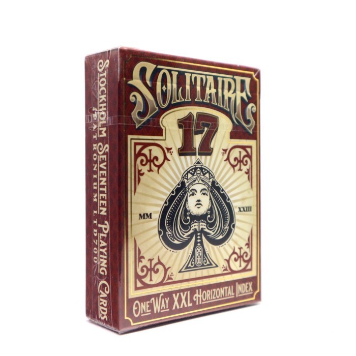 Solitaire17 XXL Gilded Edges Playing Card by Stockholm17 (Limited 700 ...