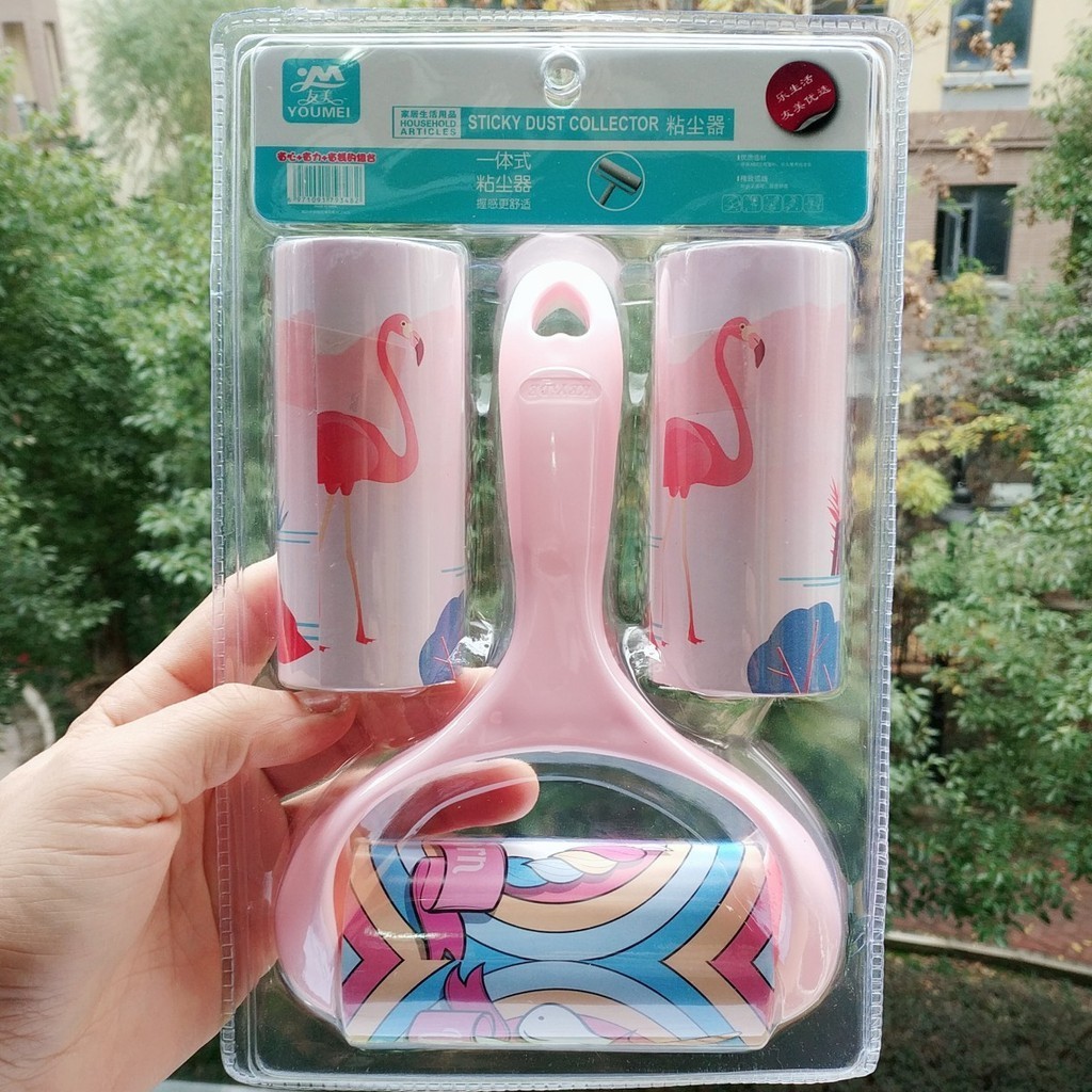 AT🌞Hot Sale Household Dust Sticking Paper Lent Remover Drum Sticky