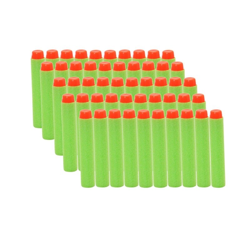 WMMB 50Pcs Toy Refill Blue Darts For Nerf for N-strike Series Blaster 7 ...