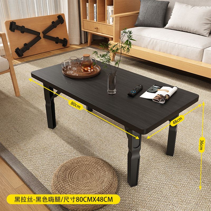 New Foldable Coffee Table Study Table Simple Square Table Outdoor Stall ...