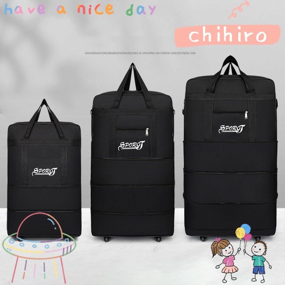 CHIHIRO Rolling Duffle Bag with Wheels, with Wheels Multiple Pocket ...