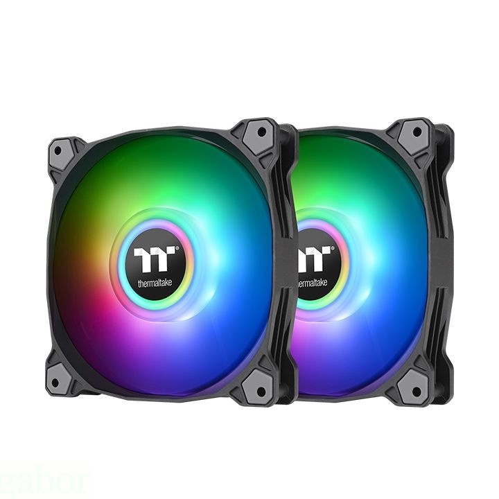 Mitre 3C Digital-Thermaltake Pure Duo 14 ARGB Water Cooling Exhaust ...