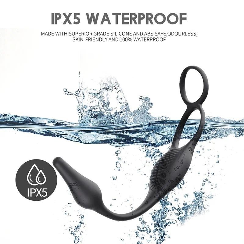 Thrusting Vibrating Anal Plug Sex Toys With Suction Cup, Remote Control Prostate Massager Butt Plug Vibrator, Anal Male Adult Sex Toy For Men Women Couples, HNNPY Anal Dildo Anal Trainer Game - View #4