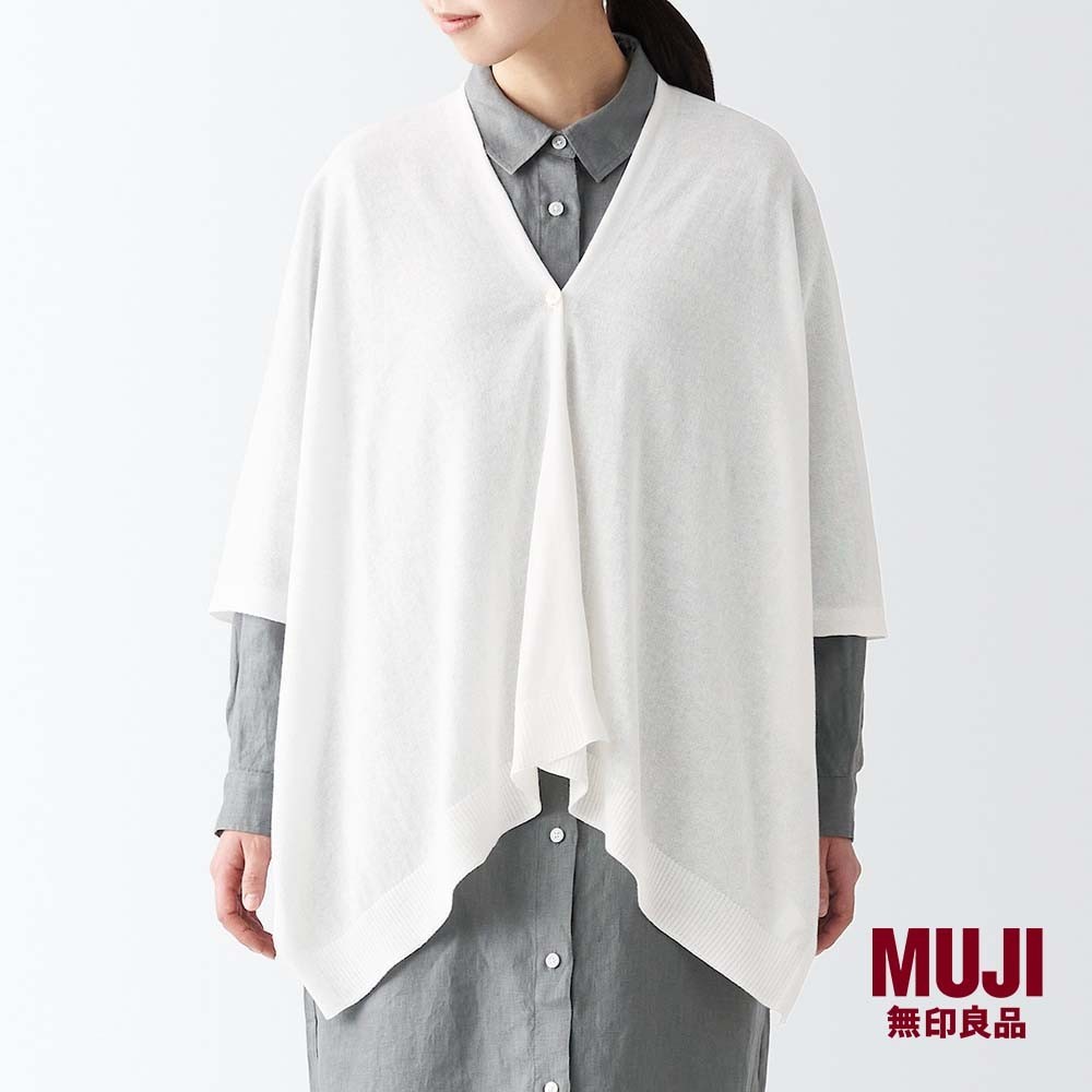 MUJI Ladies High Twisted Cotton Bolero