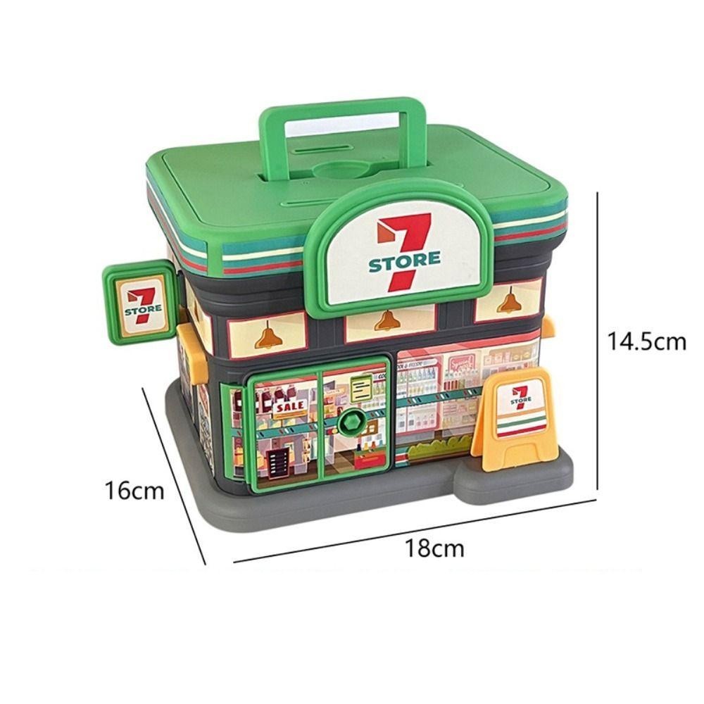 CHANMVPHD Money Box, Portable Plastic Cash Box, Fashion Key Lock