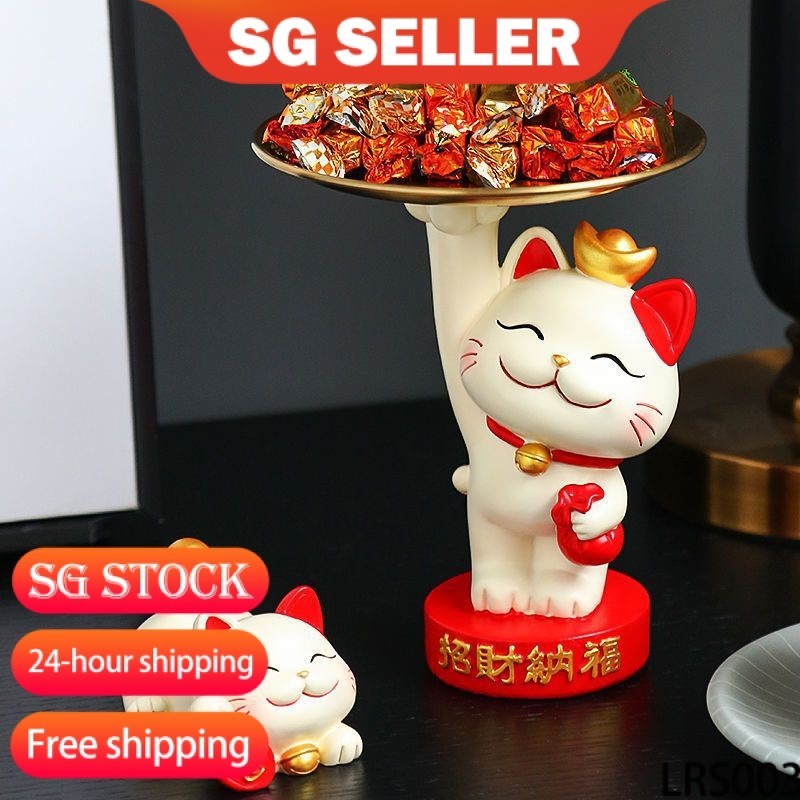 cny decoration 2025【SG Fast Shipping】Creative cute cat decoration