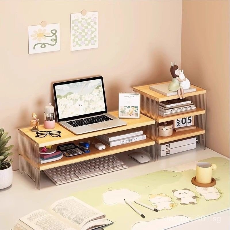 [1338Positive Review]Acrylic Desktop Computer Riser Transparent Stand ...