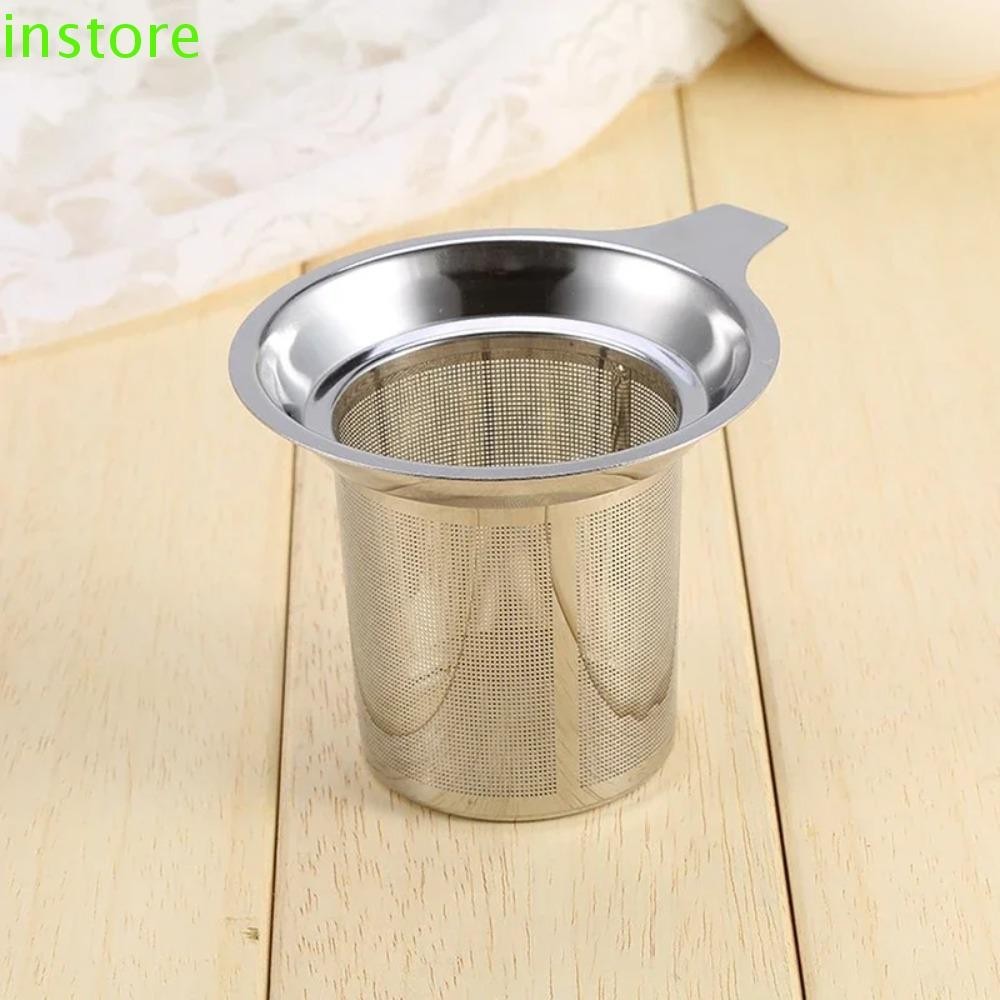 INSTORE Tea Infuser, Fine Sieve Mesh 304 Stainless Steel Tea Filter ...