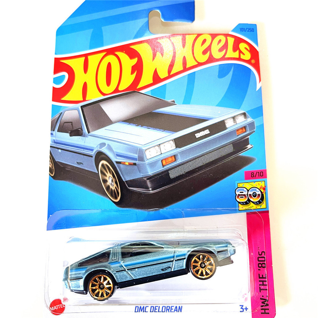 Hotwheels Hot Wheels Alloy Small Sports Car Model 23e Deronin Dmc Back 