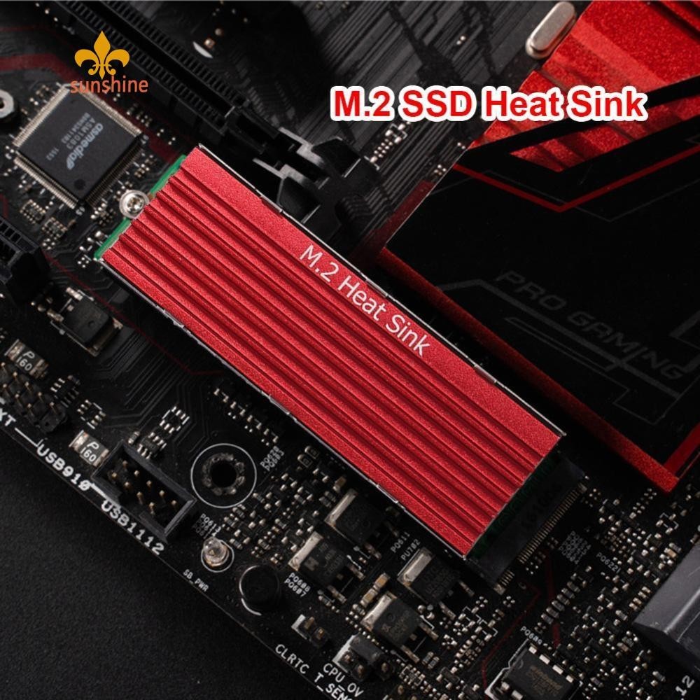 M.2 SSD Heat Sink Heatsink NVME M.2 2280 SSD Hard Disk Aluminum Heat