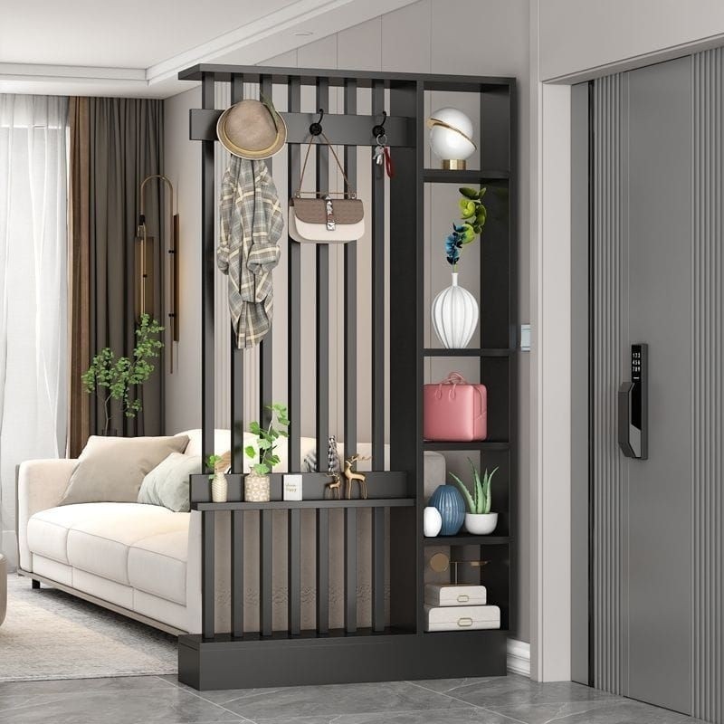 Living Room Divider Partition Rack 80 x 10 x 200 Cm | Shopee Singapore