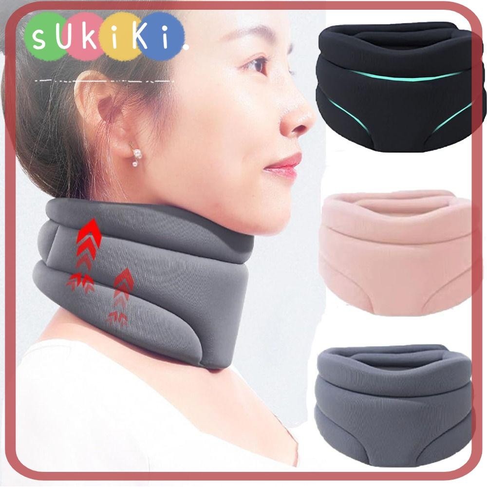 SUKIKII Cervicorrect Neck Brace, Sleeping Soft Foam Pressure Relief Forward Neck Corrector