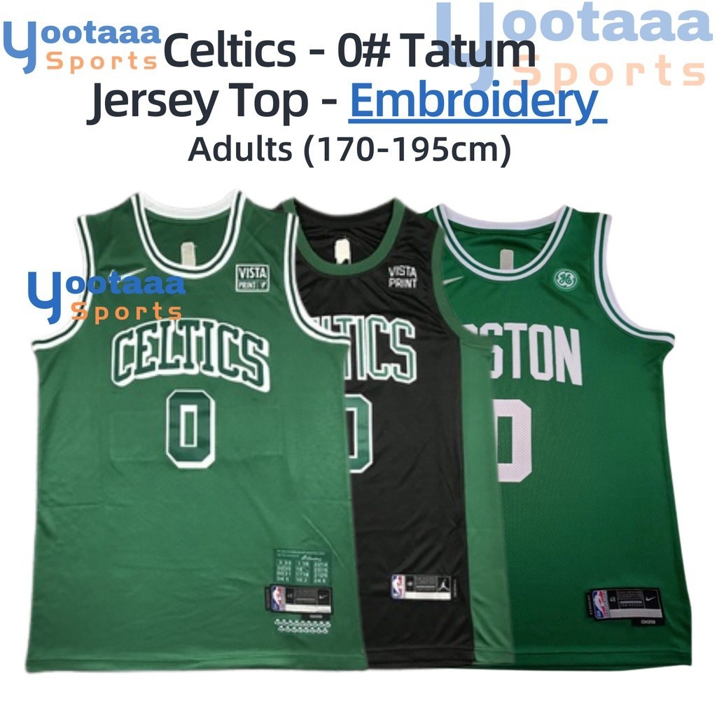 Nba 75th Anniversary Boston Celtics Jayson Tatum No.0 Embroidered 