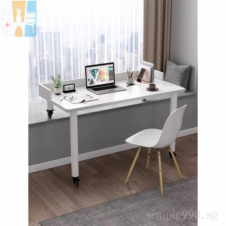 Movable Bay Window Long Table with Baffle Small Apartment Balcony ...