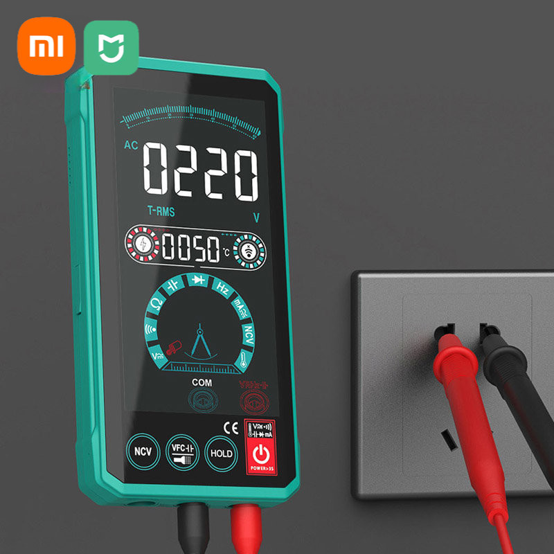 Xiaomi Ronguan Digital Multimeter Smart Full Screen Current Voltage