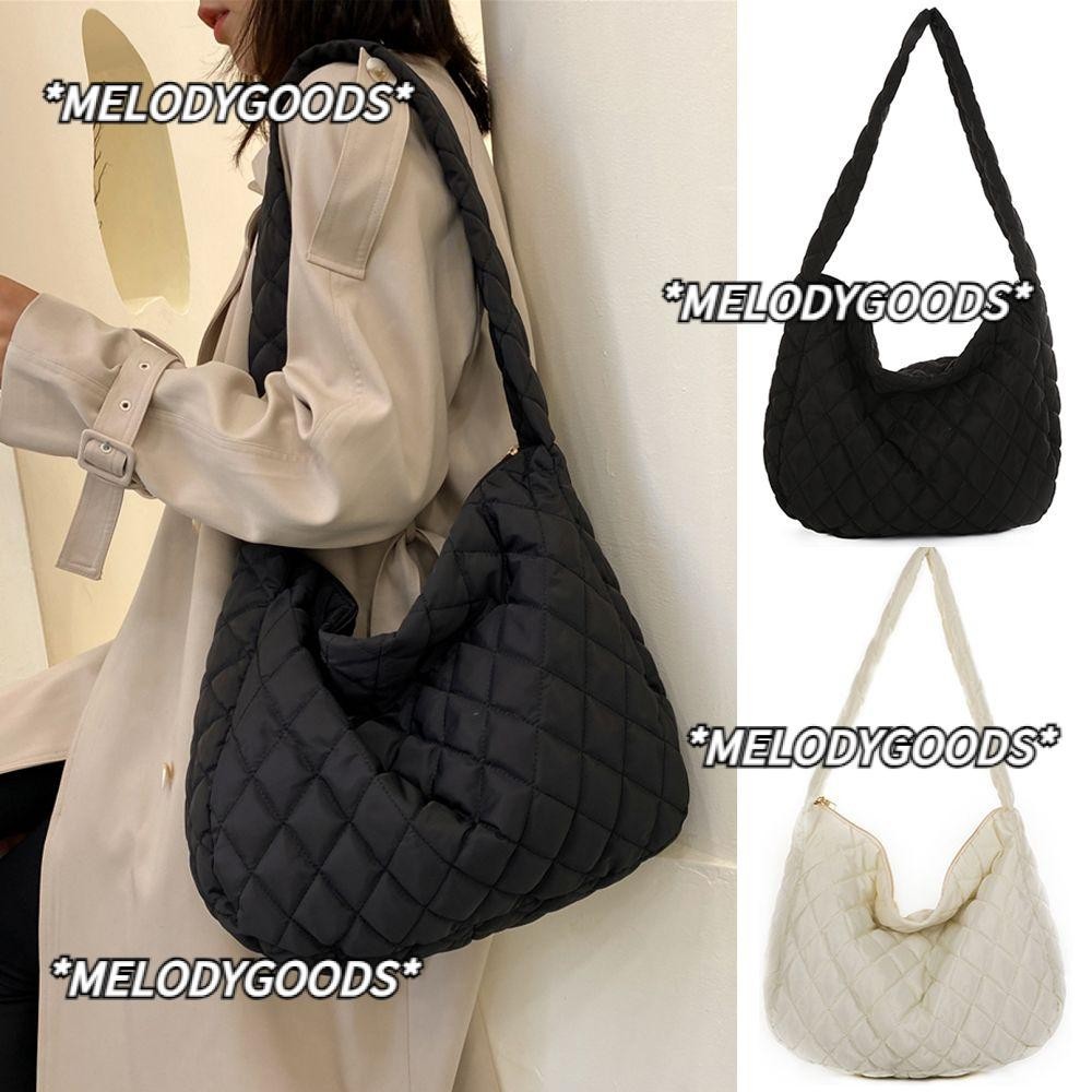 FENOHREFE Women Shoulder Bag Trendy Handbag All-matching Underarm Bag Large Capacity Armpit Bag Bows Tie Commuting Bag Fall Purse