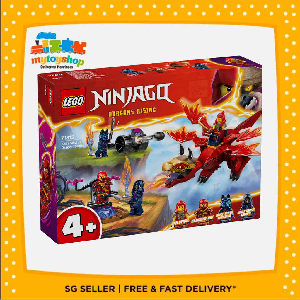 LEGO 71815 Ninjago Kai s Source Dragon Battle Shopee Singapore