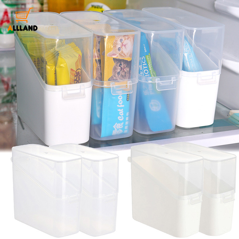 High Quality Durability PP Transparent Storage Box with Lid Fridge ...