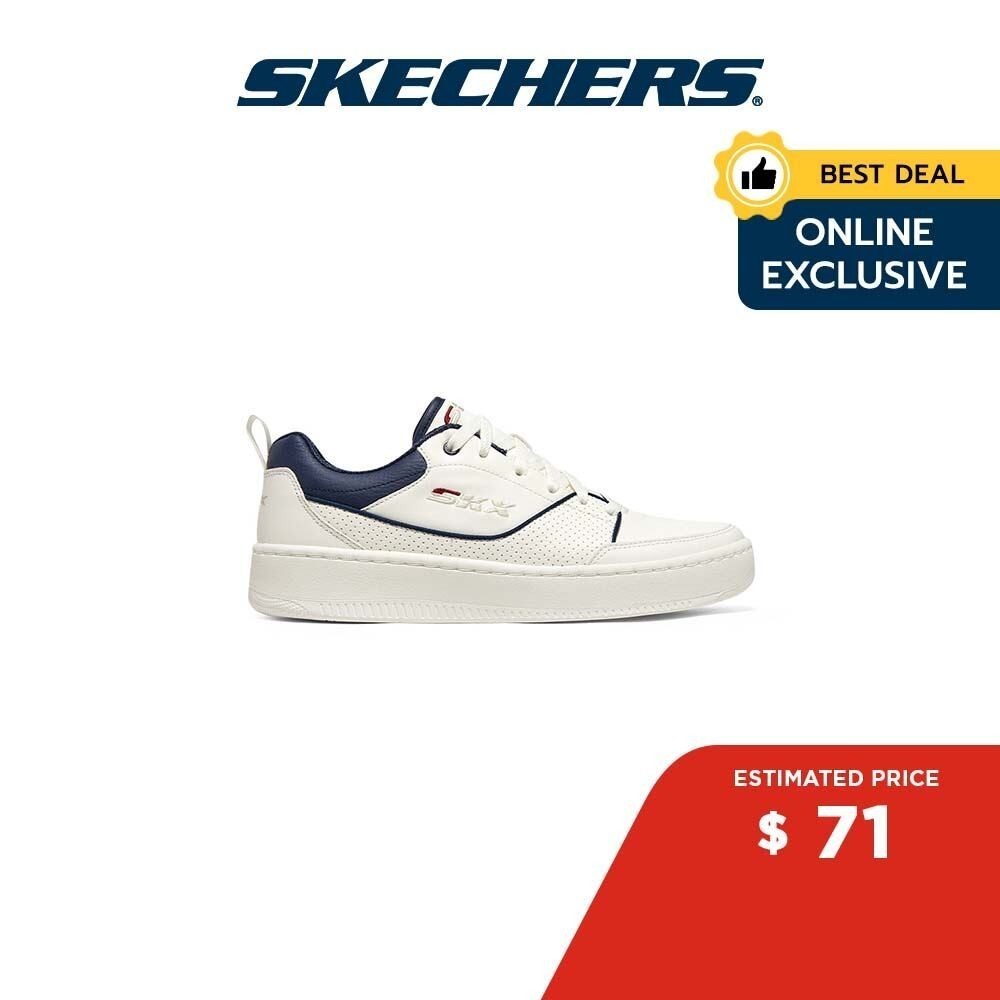 White tennis hot sale shoes skechers