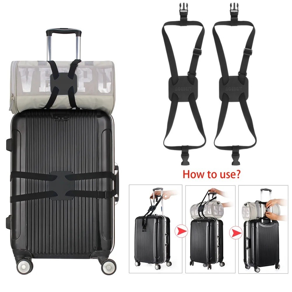 Backpack Luggage Strap Elastic Elastic Fixed Portable Suitcase Luggage Strap Packing Strap