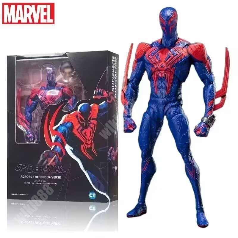 SpiderMan 2099 Across The Spider Verse Shf Miles Morales Gwen