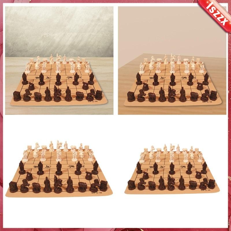 [lszzx] Chinese Chess, Classic Intellectually Stimulating 3d Resin 