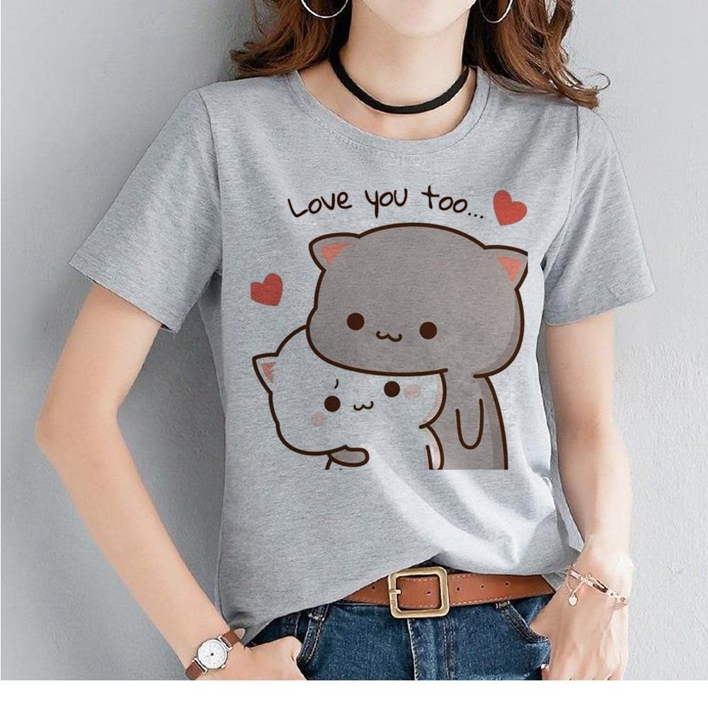 Bubu Dudu T-shirt Vrouwen Kawaii Cartoon Y2k Punk Grappig T-shirt Hip