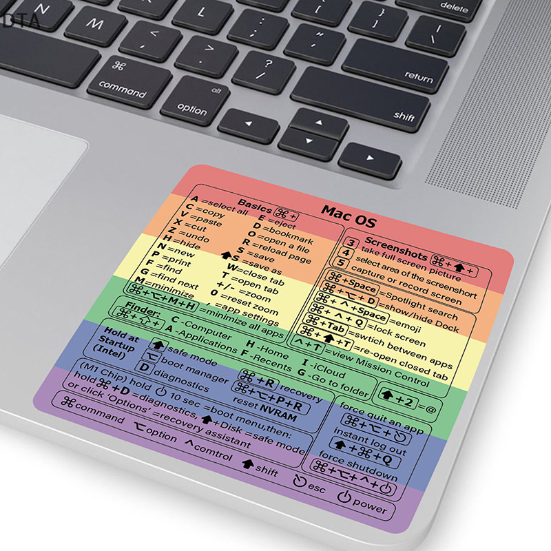 DTA New Shortcut Key Sticker For 13-16